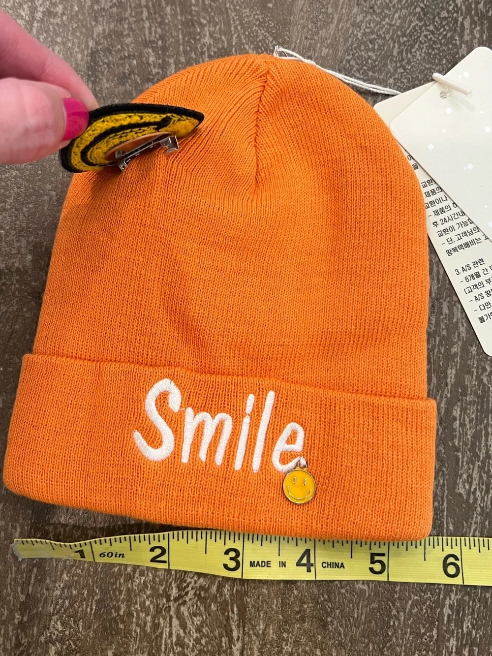 Smile Orange Baby/Toddler Beanie